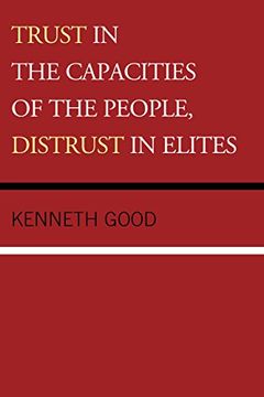 portada Trust in the Capacities of the People, Distrust in Elites