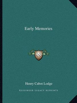 portada early memories (en Inglés)