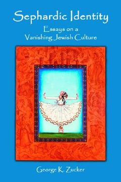 portada sephardic identity: essays on a vanishing jewish culture (en Inglés)