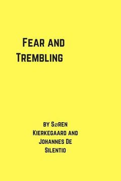 portada Fear and Trembling (en Inglés)