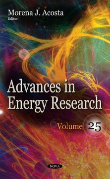 portada Advances in Energy Research: Volume 25