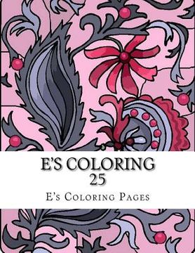 portada E's Coloring 25 (en Inglés)