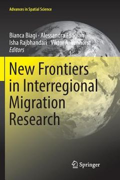 portada New Frontiers in Interregional Migration Research (en Inglés)