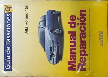 portada Manual de Reparación Alfa Romeo 156, Abril 2003