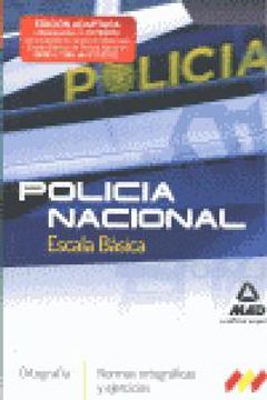 portada Normas Ortograficas Policia Nacional Escala Basica