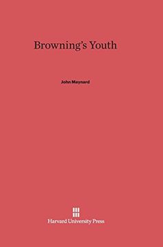 portada Browning's Youth (en Inglés)