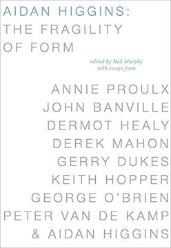 portada Aidan Higgins: The Fragility of Form (Dalkey Archive Scholarly Series) (en Inglés)