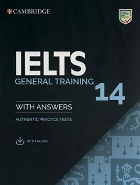 portada Cambridge Ielts 14 General Training. Students Book With Answers and Audio (en Inglés)