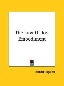 portada the law of re-embodiment (en Inglés)