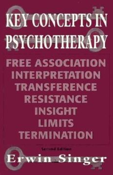 portada key concepts in psychotherapy (en Inglés)