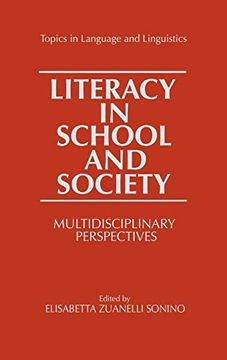 portada Literacy in School and Society (en Inglés)