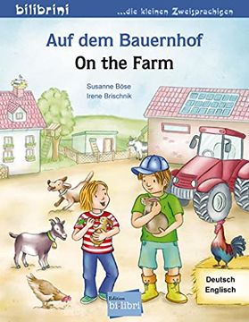 portada Auf dem Bauernhof: Kinderbuch Deutsch-Englisch (en Alemán)