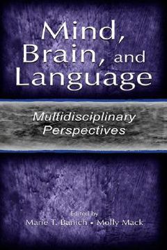 portada mind, brain, and language: multidisciplinary perspectives