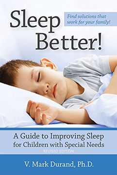 portada Sleep Better!: A Guide to Improving Sleep for Children with Special Needs