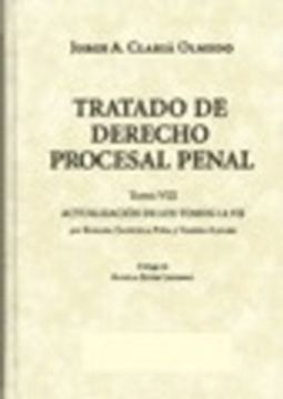 portada Tratado de Derecho Procesal Penal Tomo Viii - (Actualización de los Tomos i a.