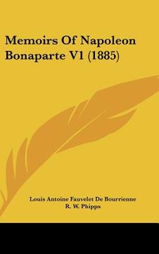 portada memoirs of napoleon bonaparte v1 (1885)