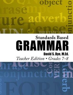 portada Standards Based Grammar: Grades 7-8