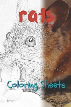 portada Rat Coloring Sheets: 30 Rat Drawings, Coloring Sheets Adults Relaxation, Coloring Book for Kids, for Girls, Volume 6