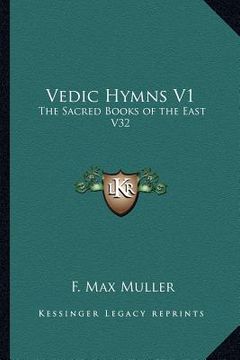 portada vedic hymns v1: the sacred books of the east v32 (en Inglés)