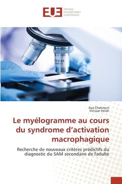 portada Le myélogramme au cours du syndrome d'activation macrophagique (en Francés)