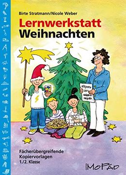 portada Lernwerkstatt Weihnachten - 1. /2. Kl: Fächerübergreifende Kopiervorlagen (1. Und 2. Klasse) (en Alemán)
