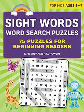 portada Sight Words Word Search Puzzles: 75 Puzzles for Beginning Readers (en Inglés)