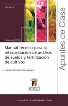 portada MANUAL TECNICO PARA LA INTERPRETACION DE ANALISIS DE SUELOS Y FERTILIZACION DE CULTIVOS