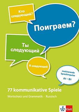 portada 77 Kommunikative Spiele. Wortschatz und Grammatik - Russisch. Lehrerbuch + Online