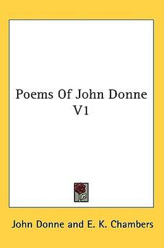 portada poems of john donne v1 (en Inglés)