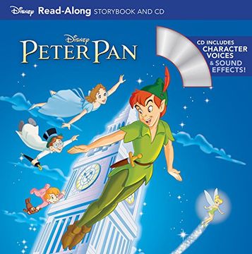 portada Peter pan Read-Along Storybook and cd (en Inglés)