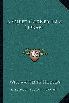 portada a quiet corner in a library