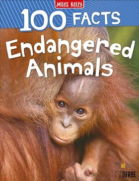 portada 100 Facts Endangered Animals (en Inglés)