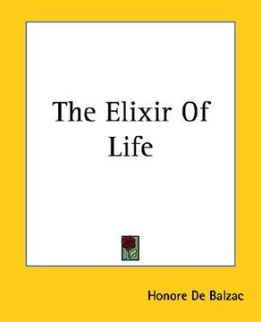 portada the elixir of life (en Inglés)