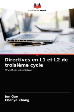 portada Directives en L1 et L2 de troisième cycle (en Francés)