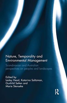 portada Nature, Temporality and Environmental Management (en Inglés)