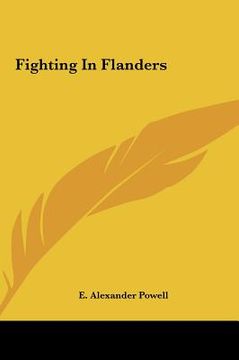 portada fighting in flanders (en Inglés)