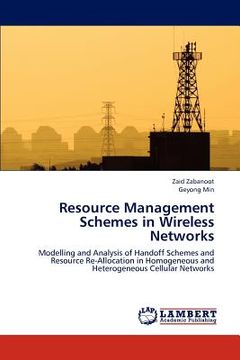 portada resource management schemes in wireless networks (en Inglés)