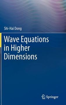 portada wave equations in higher dimensions (en Inglés)