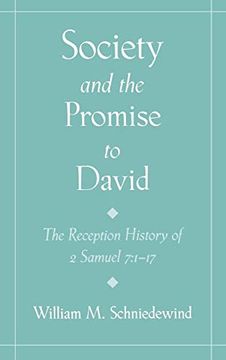 portada Society and the Promise to David: The Reception History of 2 Samuel 7: 1-17 (en Inglés)
