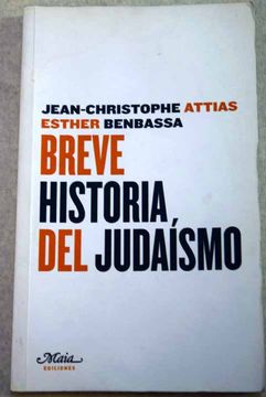 portada Breve historia del judaísmo