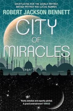 portada City of Miracles: The Divine Cities Book 3 (in English)
