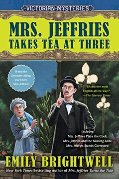 portada Mrs. Jeffries Takes tea at Three (Victorian Mystery) (en Inglés)