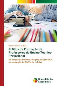 portada Política de Formação de Professores do Ensino Técnico Profissional