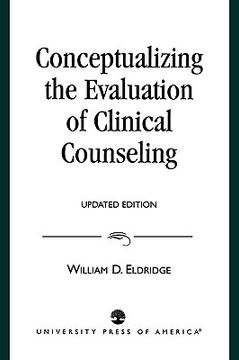 portada conceptualizing the evaluation of clinical counseling- (en Inglés)