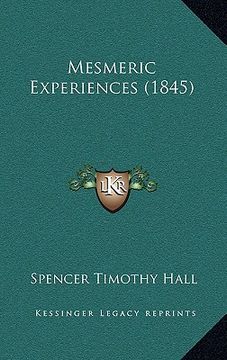 portada mesmeric experiences (1845)