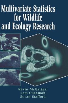 portada multivariate statistics for wildlife and ecology research (en Inglés)