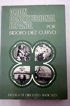 portada Orden Constitucional Español