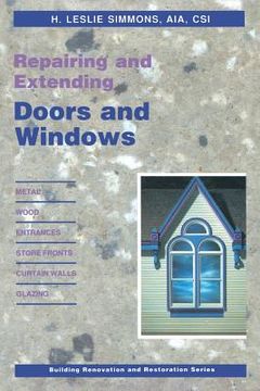 portada Repairing and Extending Doors and Windows (en Inglés)
