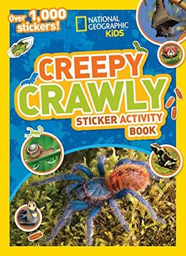 portada National Geographic Kids Creepy Crawly Sticker Activity Book: Over 1,000 Stickers! (ng Sticker Activity Books) (in English)