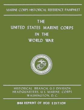 portada The United States Marine Corps in the World War